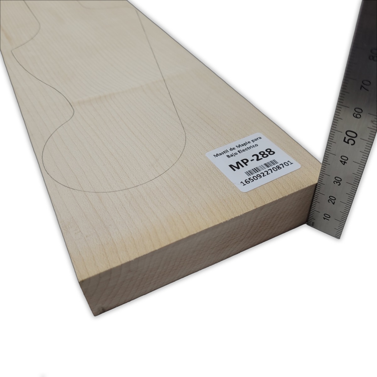 Mastil MP-288 de Maple Especial Radial para Bajo4