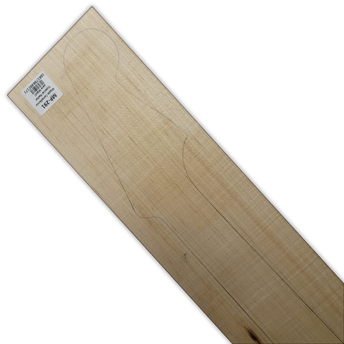 Mastil MP-291 de Maple Especial Radial para Guitarra de 22 Trastes / Algo Flameado5