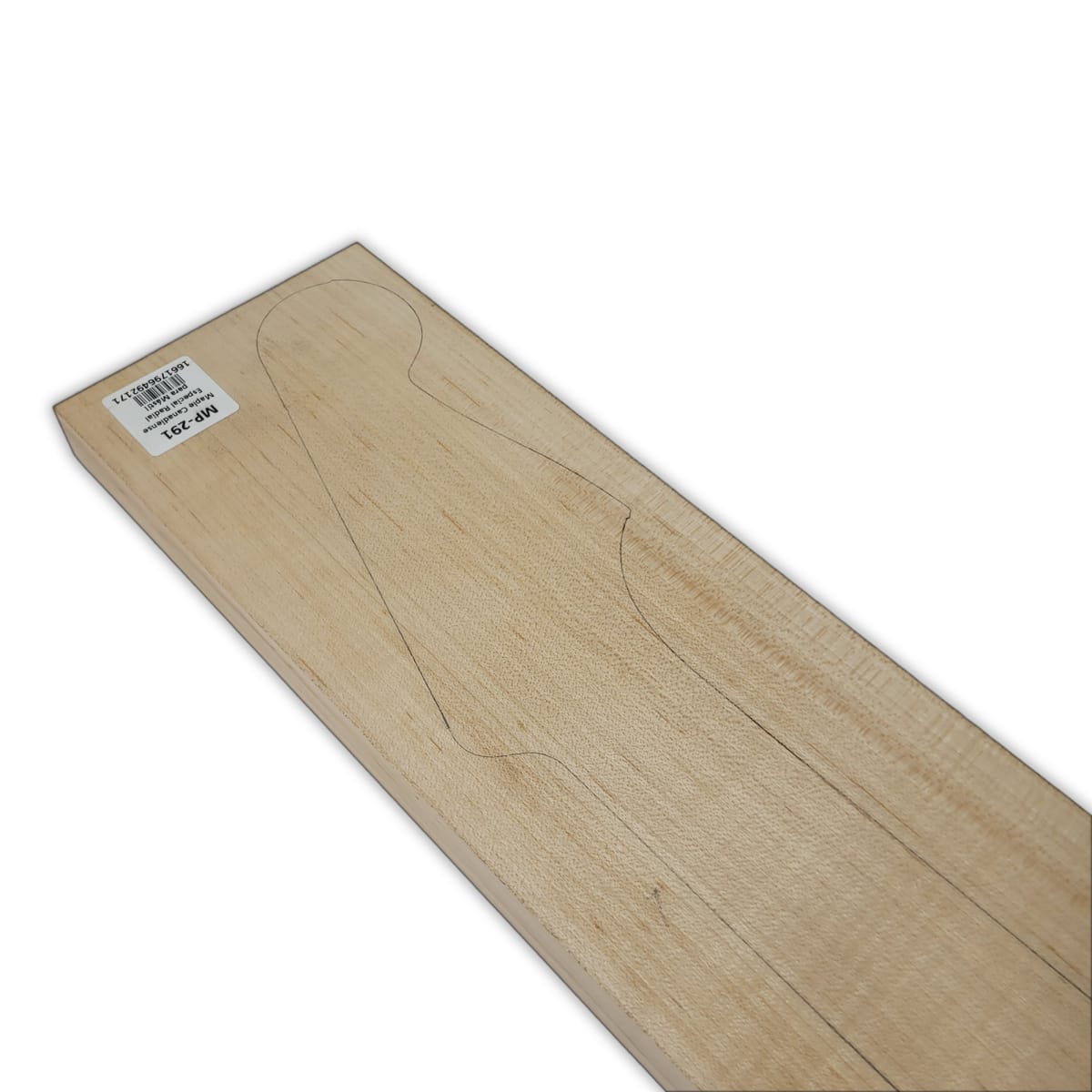 Mastil MP-291 de Maple Especial Radial para Guitarra de 22 Trastes / Algo Flameado6