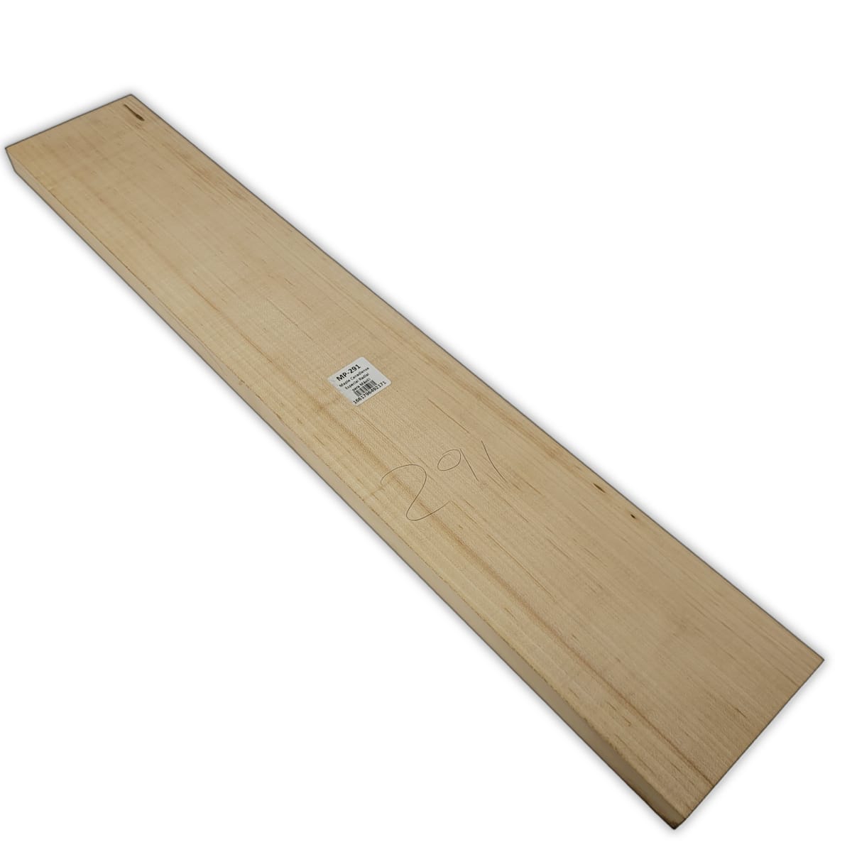 Mastil MP-291 de Maple Especial Radial para Guitarra de 22 Trastes / Algo Flameado 0