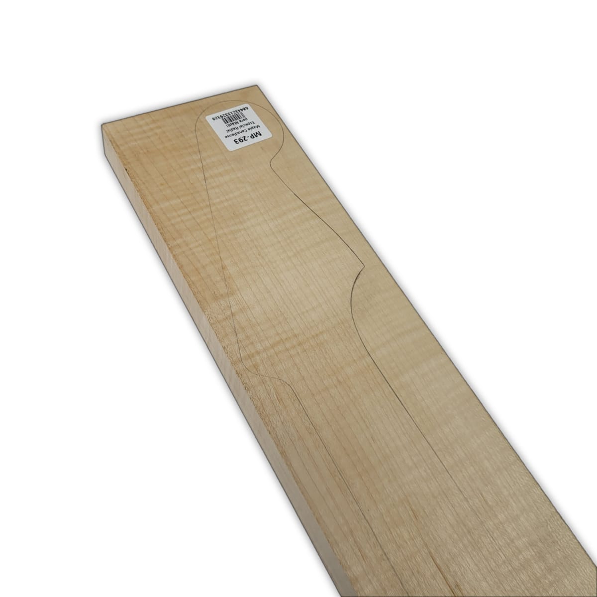 Mastil MP-293 de Maple Especial Radial para Guitarra de 22 Trastes / Algo Flameado5