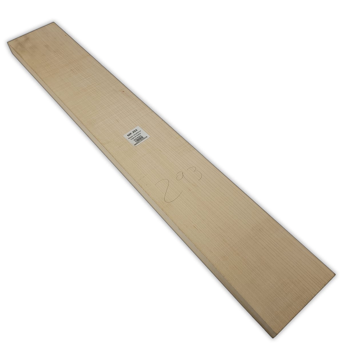 Mastil MP-293 de Maple Especial Radial para Guitarra de 22 Trastes / Algo Flameado 0
