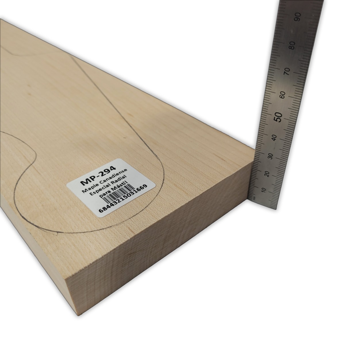 Mastil MP-294 de Maple Especial Radial para Bajo4