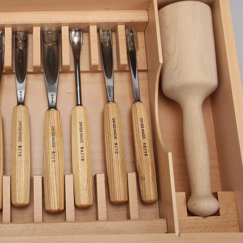 Set de Gubias Pfeil Hbs25 con Maletin para Tallado en Madera (26 pcs)2