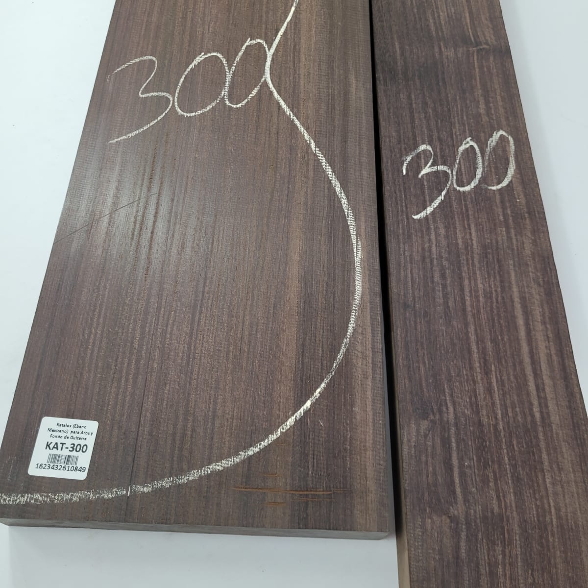 Set de Bloques en Bruto de Katalox para Aros y Fondos de Guitarra KAT-3008