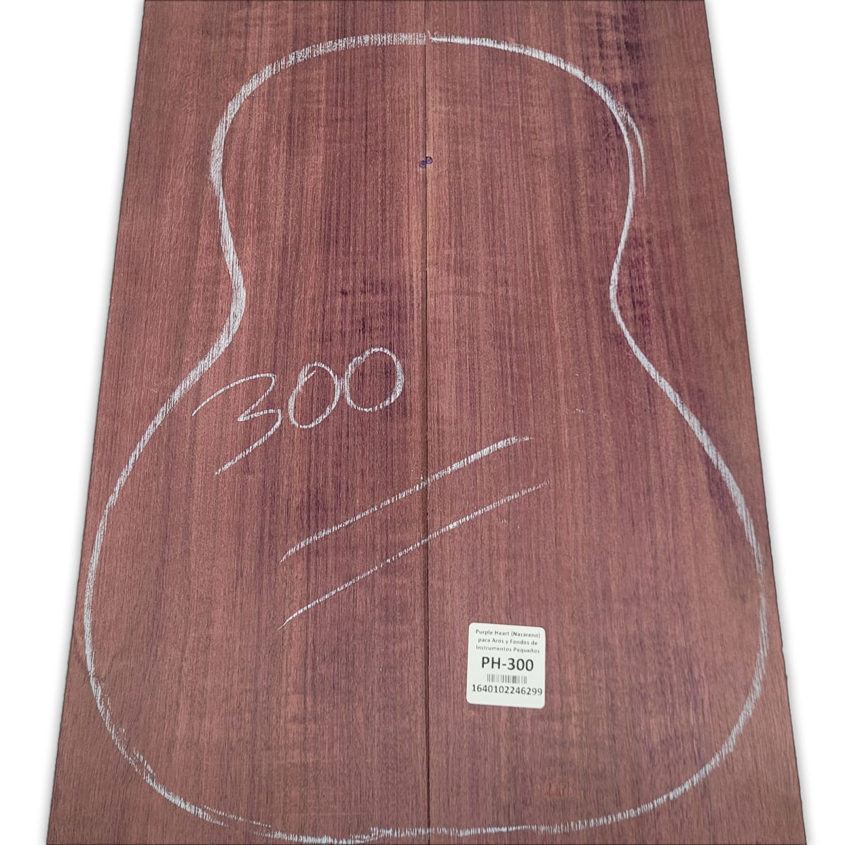 Set de Fondo y Costados PH-300 de Purple Heart Especial para Guitarra11