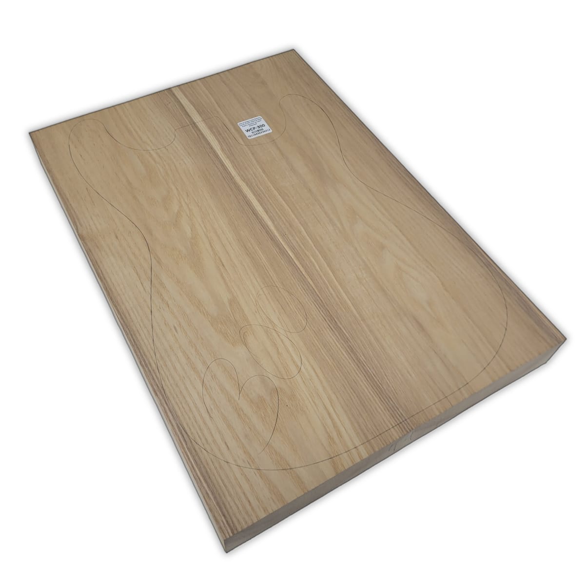 Pack de Maderas WCP-300 para Guitarra, Cuerpo de Ash + Mastil de Maple + Diapason de Indian Rosewood8