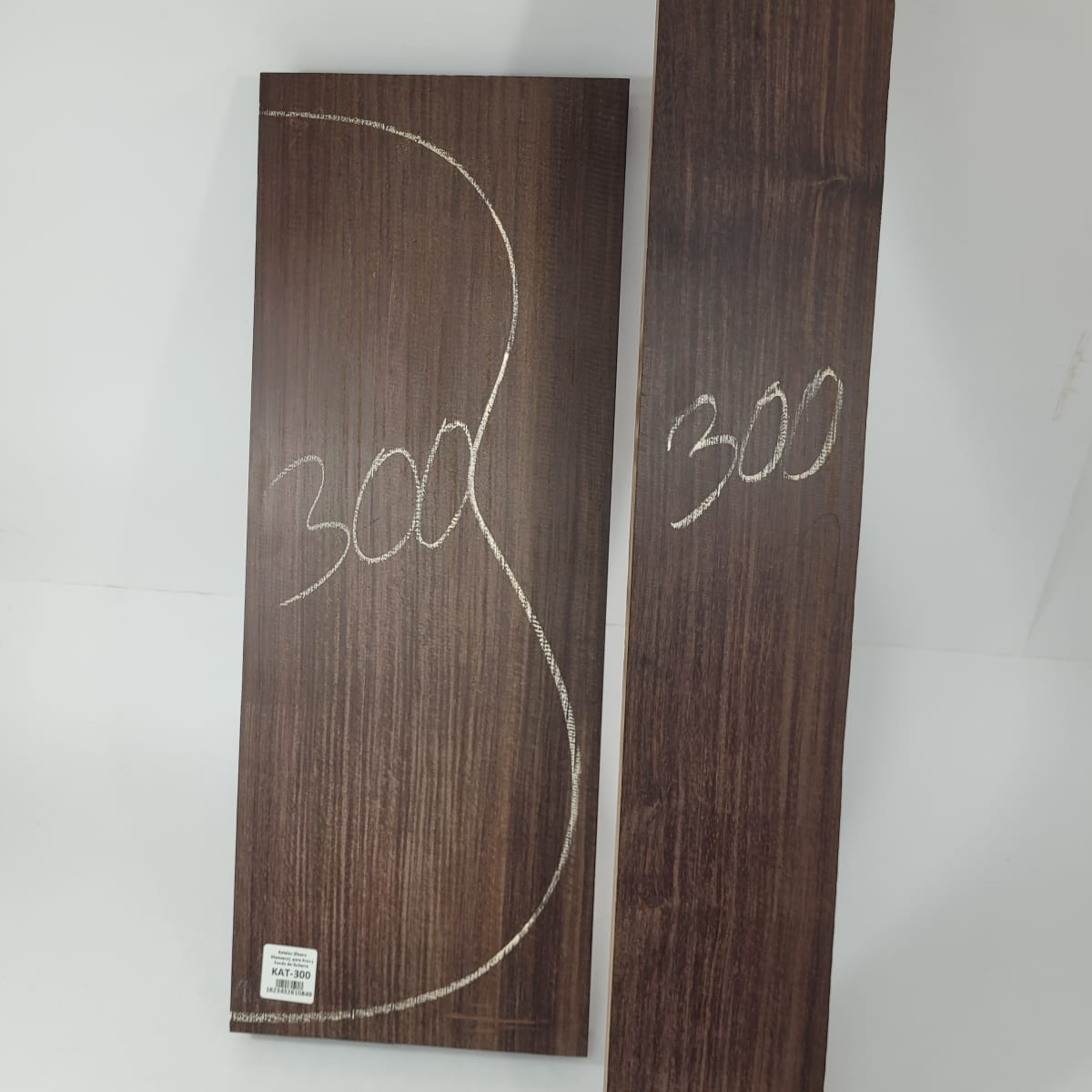 Set de Bloques en Bruto de Katalox para Aros y Fondos de Guitarra KAT-3006