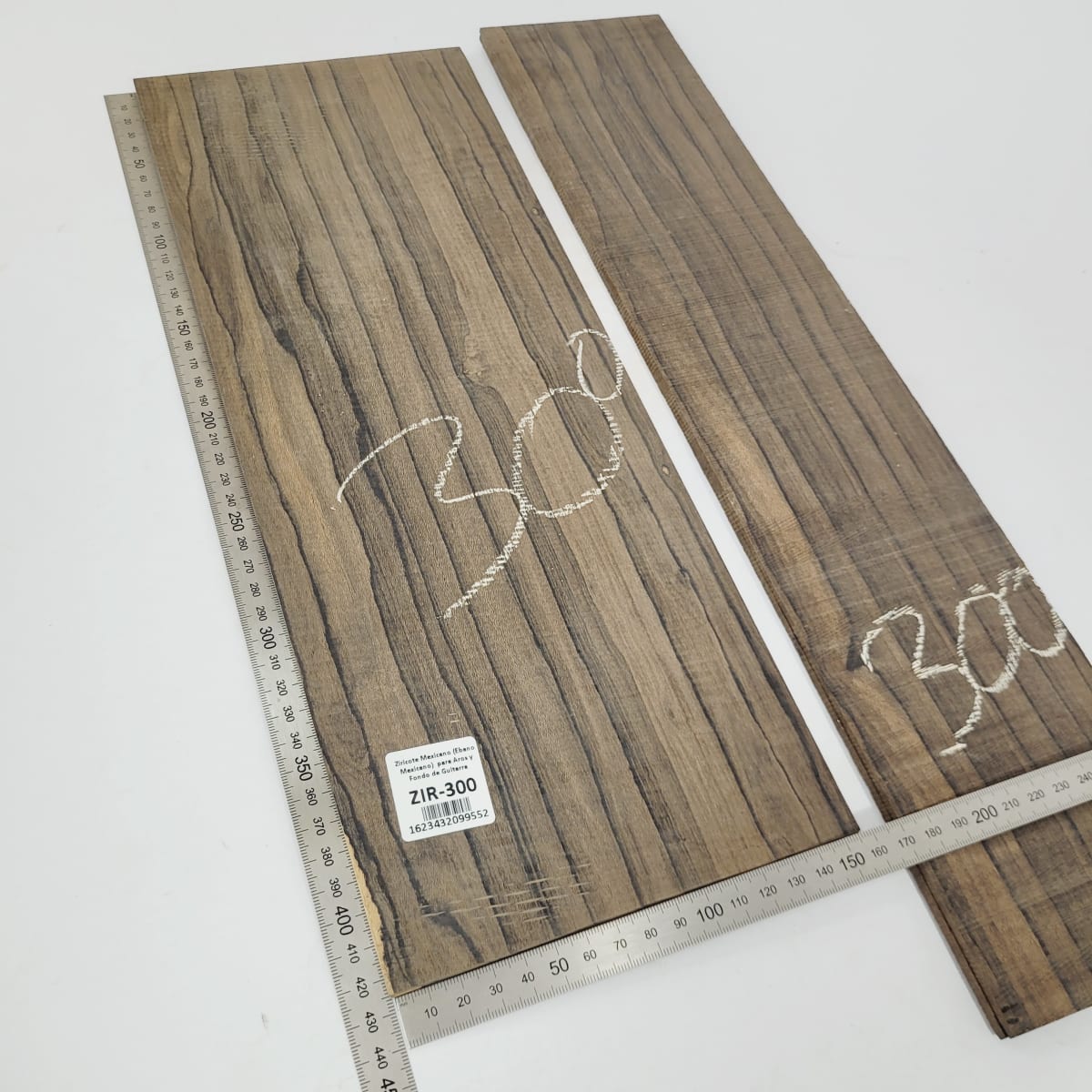 Set de Aros y Fondo para Instrumentos Pequeños ZIR-300 de Ziricote Mexicano2