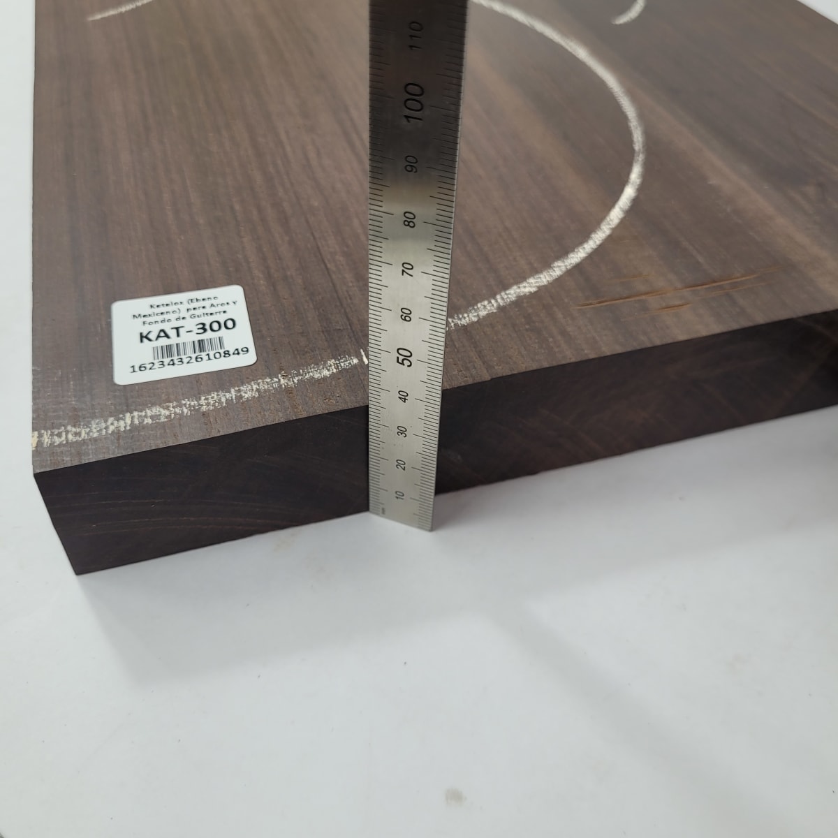 Set de Bloques en Bruto de Katalox para Aros y Fondos de Guitarra KAT-3005