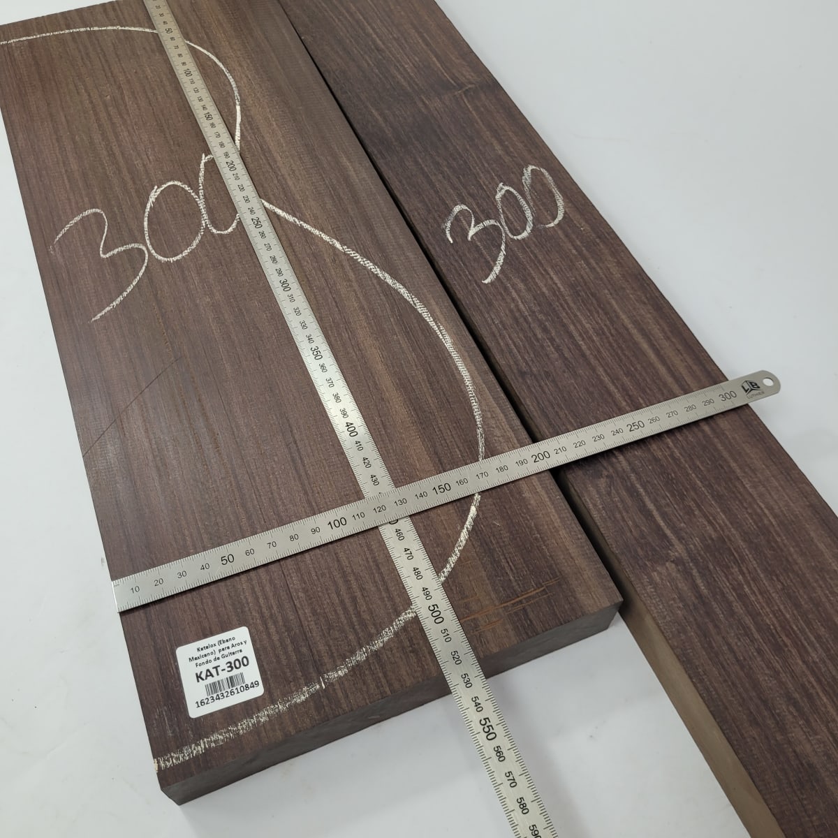 Set de Bloques en Bruto de Katalox para Aros y Fondos de Guitarra KAT-3002