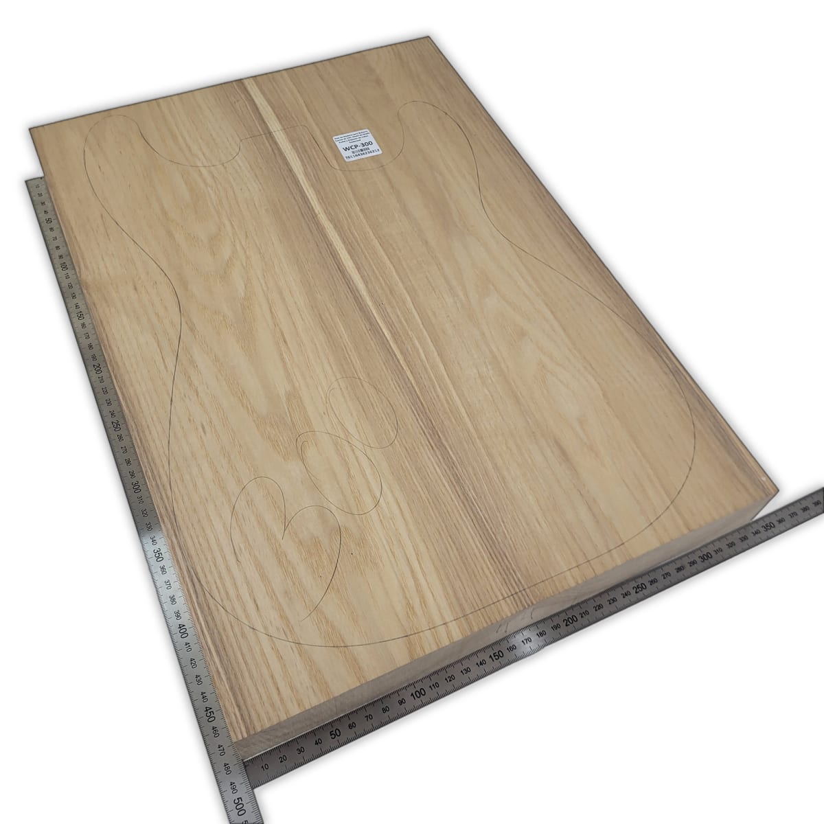 Pack de Maderas WCP-300 para Guitarra, Cuerpo de Ash + Mastil de Maple + Diapason de Indian Rosewood3