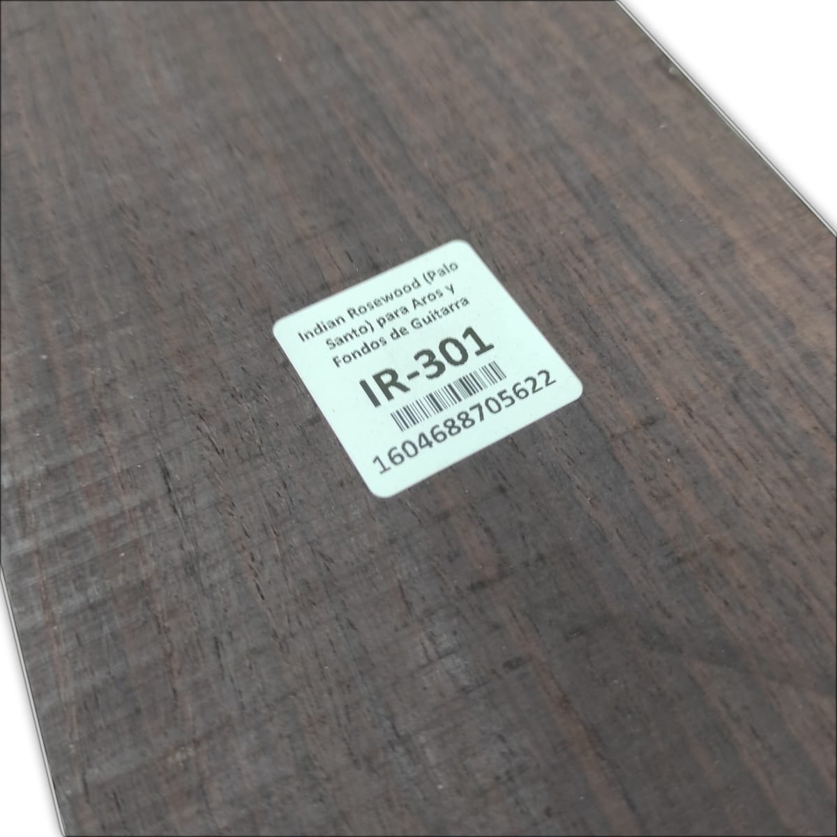 Set de Aros y Fondo IR-301 de Indian Rosewood Especial para Guitarra Clasica / Corte Radial6