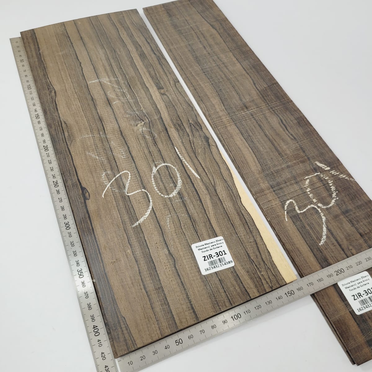 Set de Aros y Fondo para Instrumentos Pequeños ZIR-301 de Ziricote Mexicano2