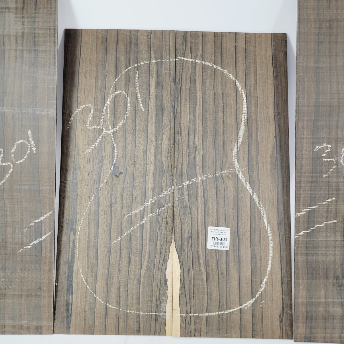 Set de Aros y Fondo para Instrumentos Pequeños ZIR-301 de Ziricote Mexicano7