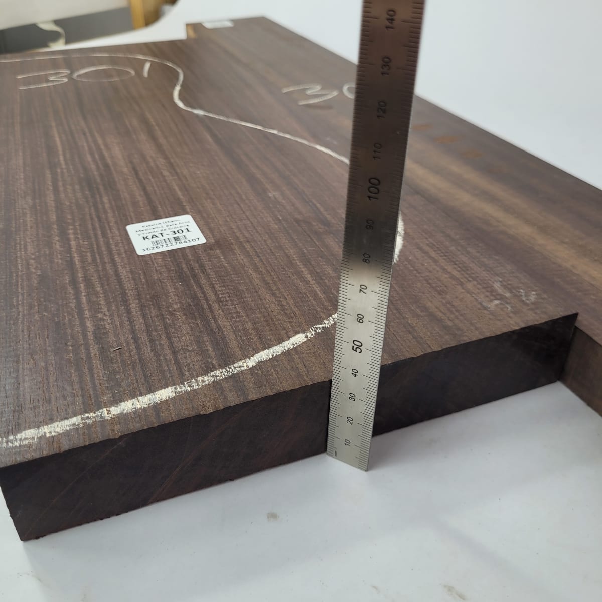 Set de Bloques en Bruto de Katalox para Aros y Fondos de Guitarra KAT-3013