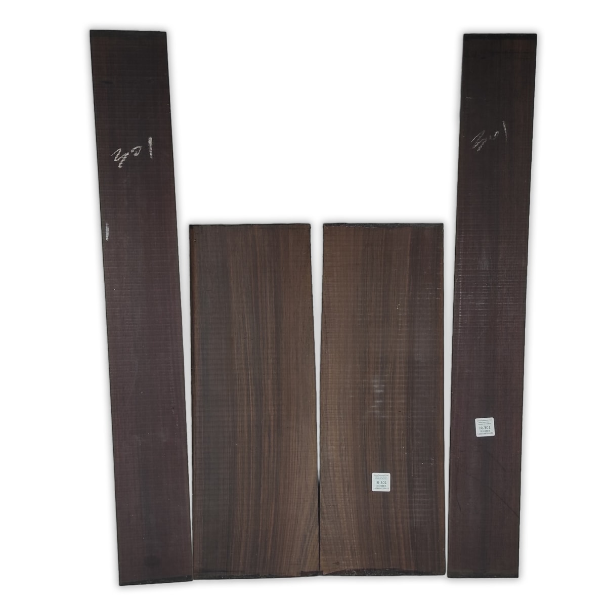 Set de Aros y Fondo IR-301 de Indian Rosewood Especial para Guitarra Clasica / Corte Radial8
