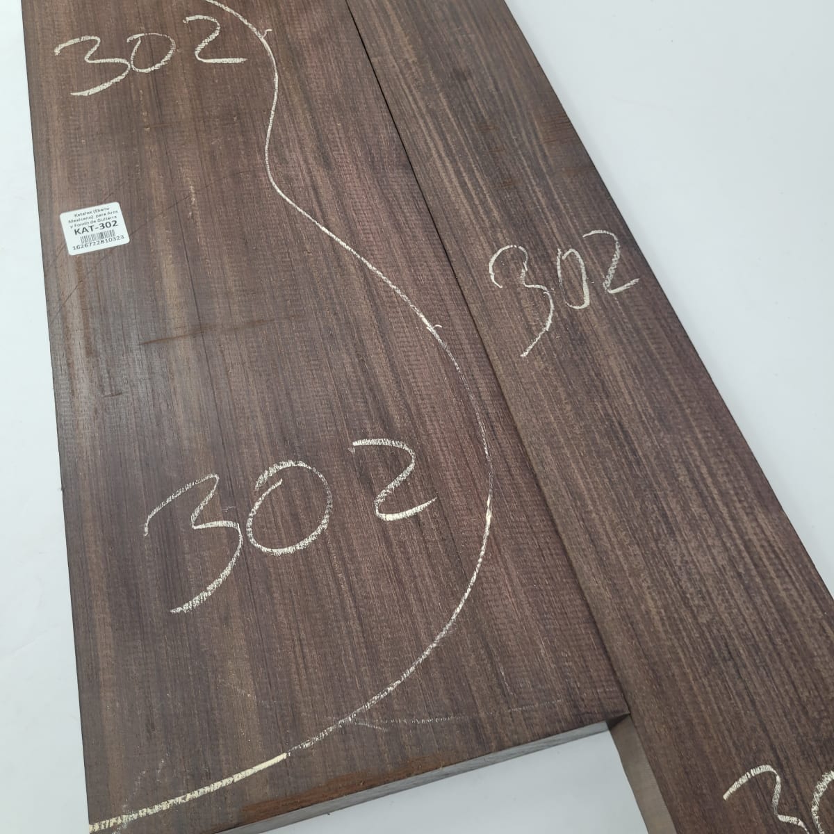 Set de Bloques en Bruto de Katalox para Aros y Fondos de Guitarra KAT-30212