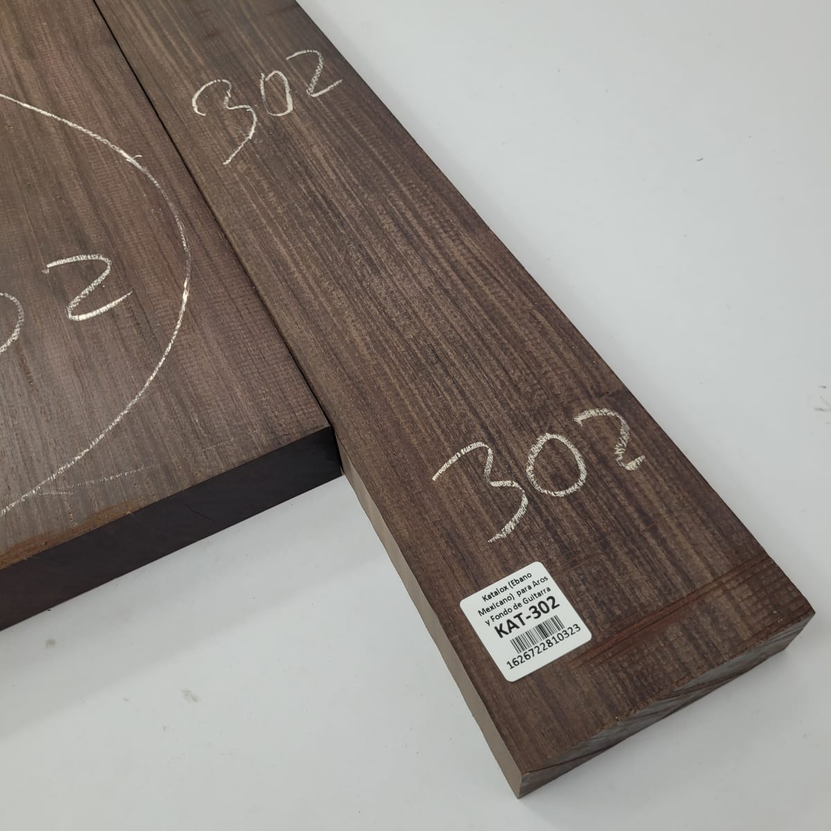 Set de Bloques en Bruto de Katalox para Aros y Fondos de Guitarra KAT-30213