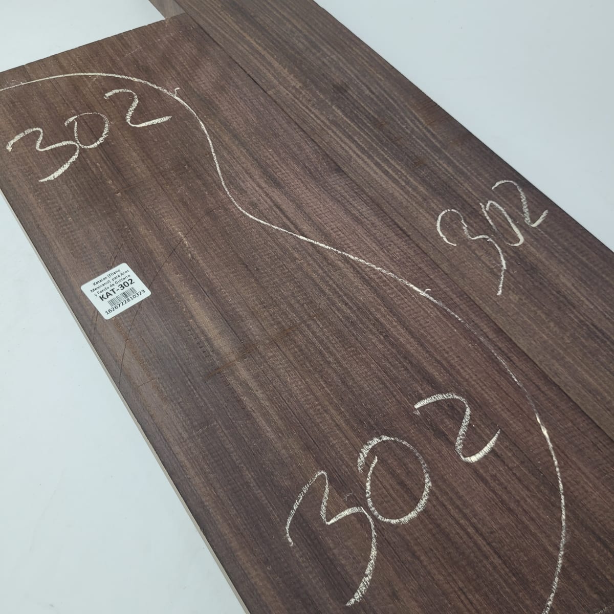 Set de Bloques en Bruto de Katalox para Aros y Fondos de Guitarra KAT-30214