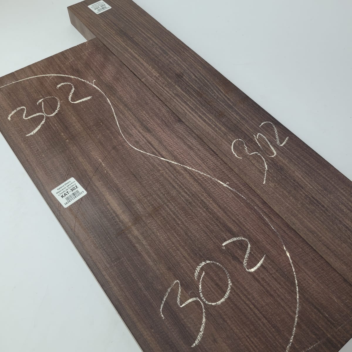 Set de Bloques en Bruto de Katalox para Aros y Fondos de Guitarra KAT-30215