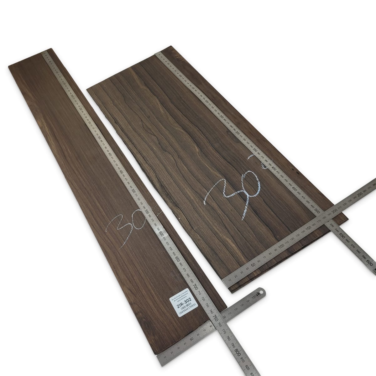 Set de Fondo y Costados ZIR-302 de Ziricote Mexicano para Guitarra2