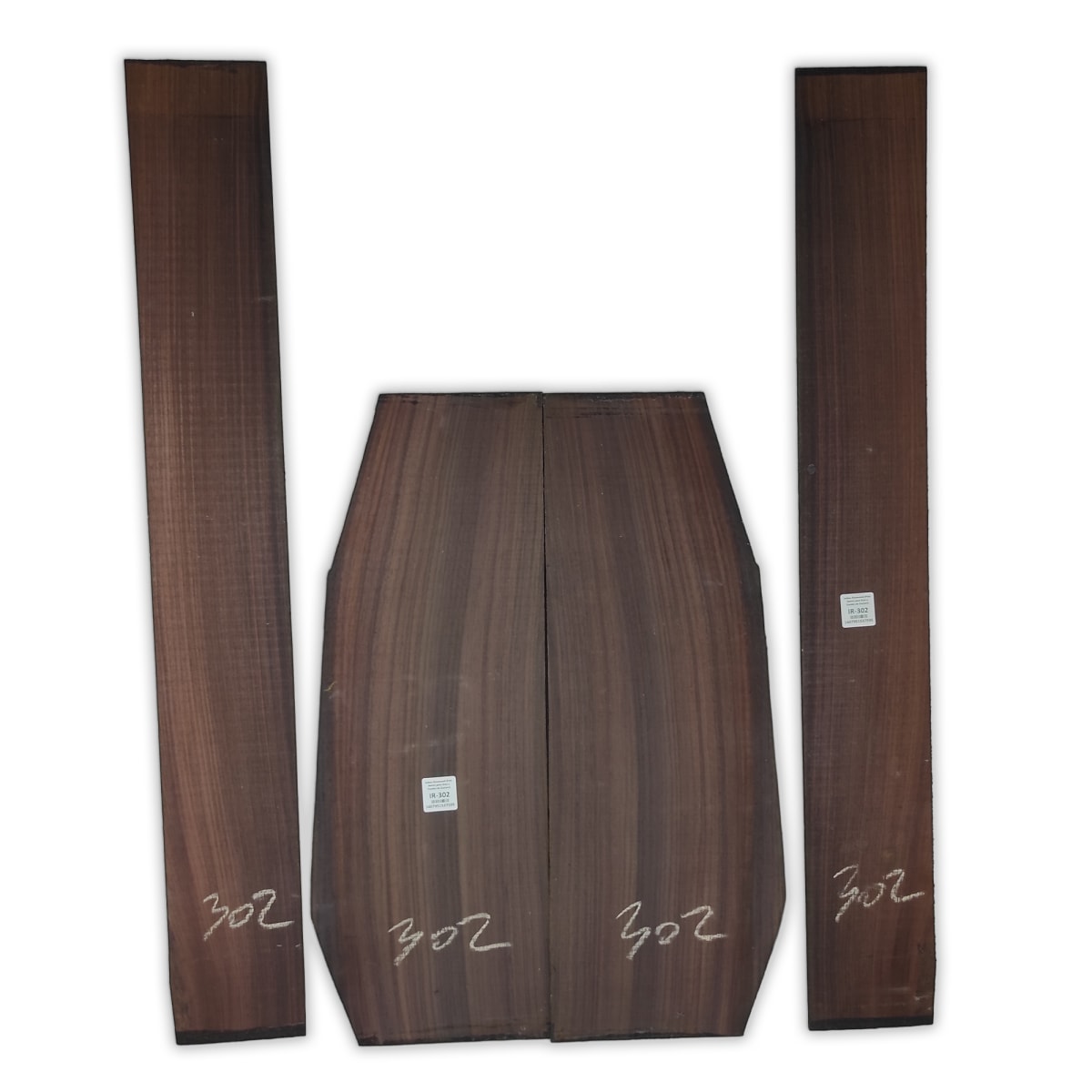 Set de Aros y Fondo IR-302 de Indian Rosewood Especial para Guitarra Clasica / Corte Radial8