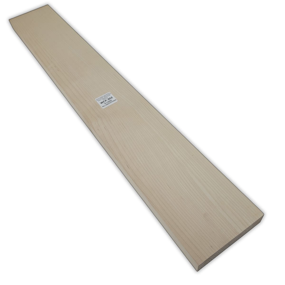 Pack de Maderas WCP-302 para Guitarra, Cuerpo de Ash + Mastil de Maple + Diapason de Indian Rosewood15