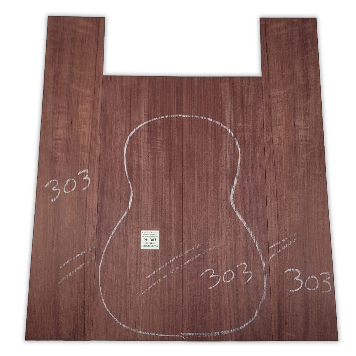 Set de Aros y Fondo PH-303 de Purple Heart Especial para Instrumentos Pequeños 0