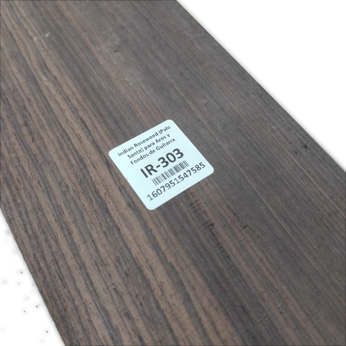 Set de Aros y Fondo IR-303 de Indian Rosewood Especial para Guitarra Clasica / Corte Radial6