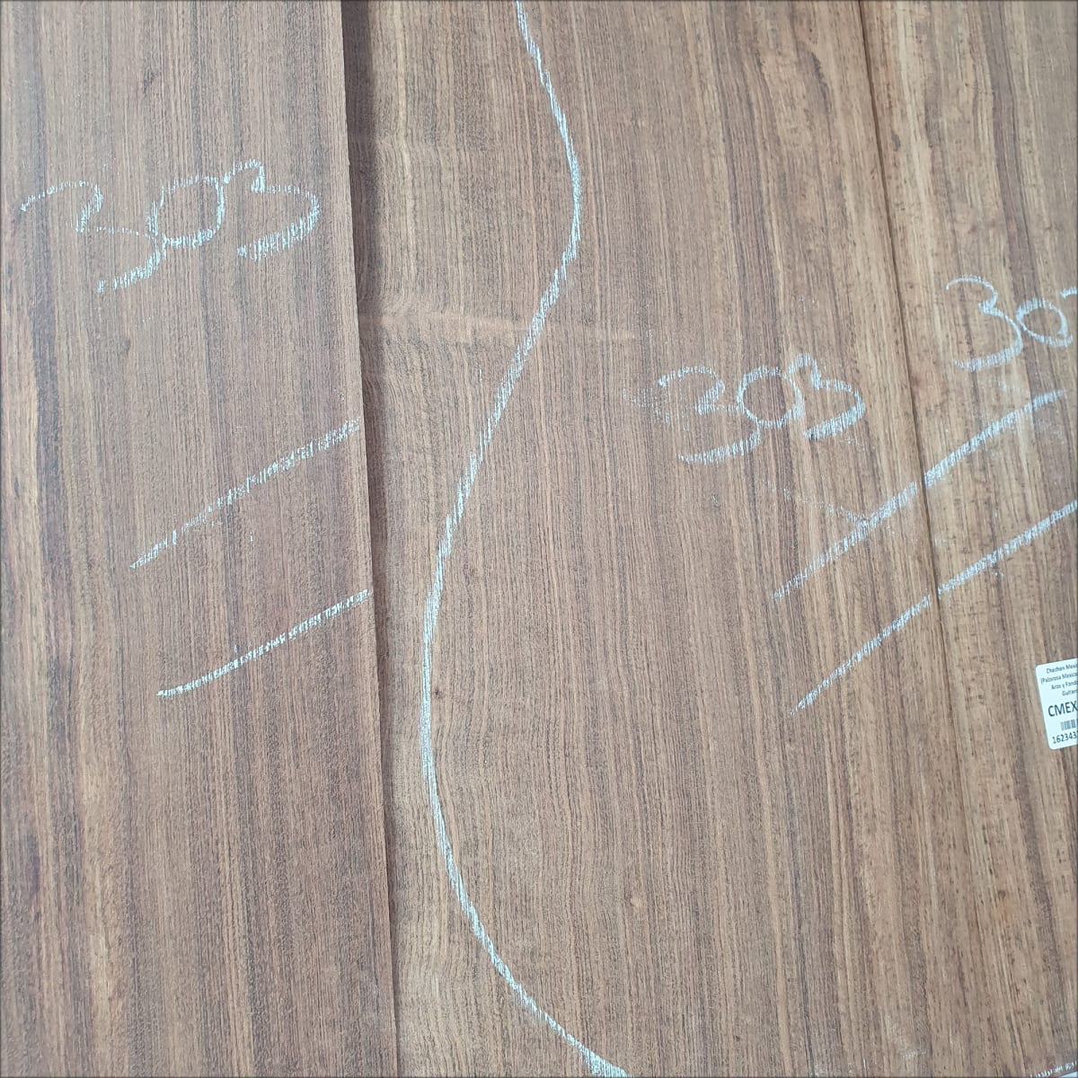 Set de Aros y Fondo CMEX-303 de Chechen Mexicano Especial para Guitarra / Corte Radial7