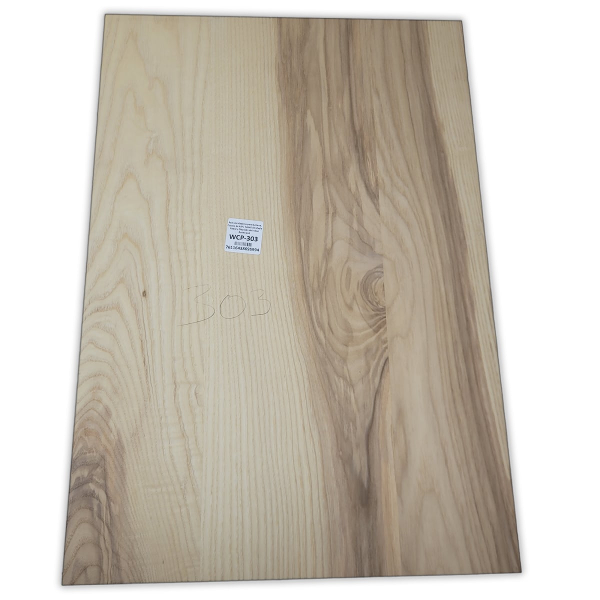 Pack de Maderas WCP-303 para Guitarra, Cuerpo de Ash + Mastil de Maple + Diapason de Indian Rosewood10