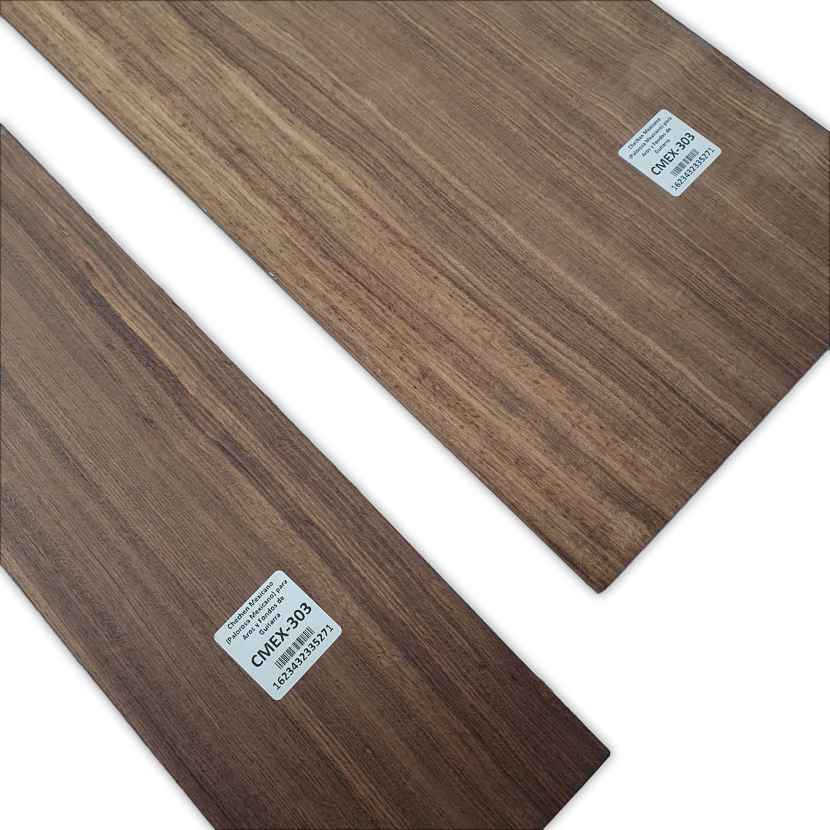 Set de Aros y Fondo CMEX-303 de Chechen Mexicano Especial para Guitarra / Corte Radial6