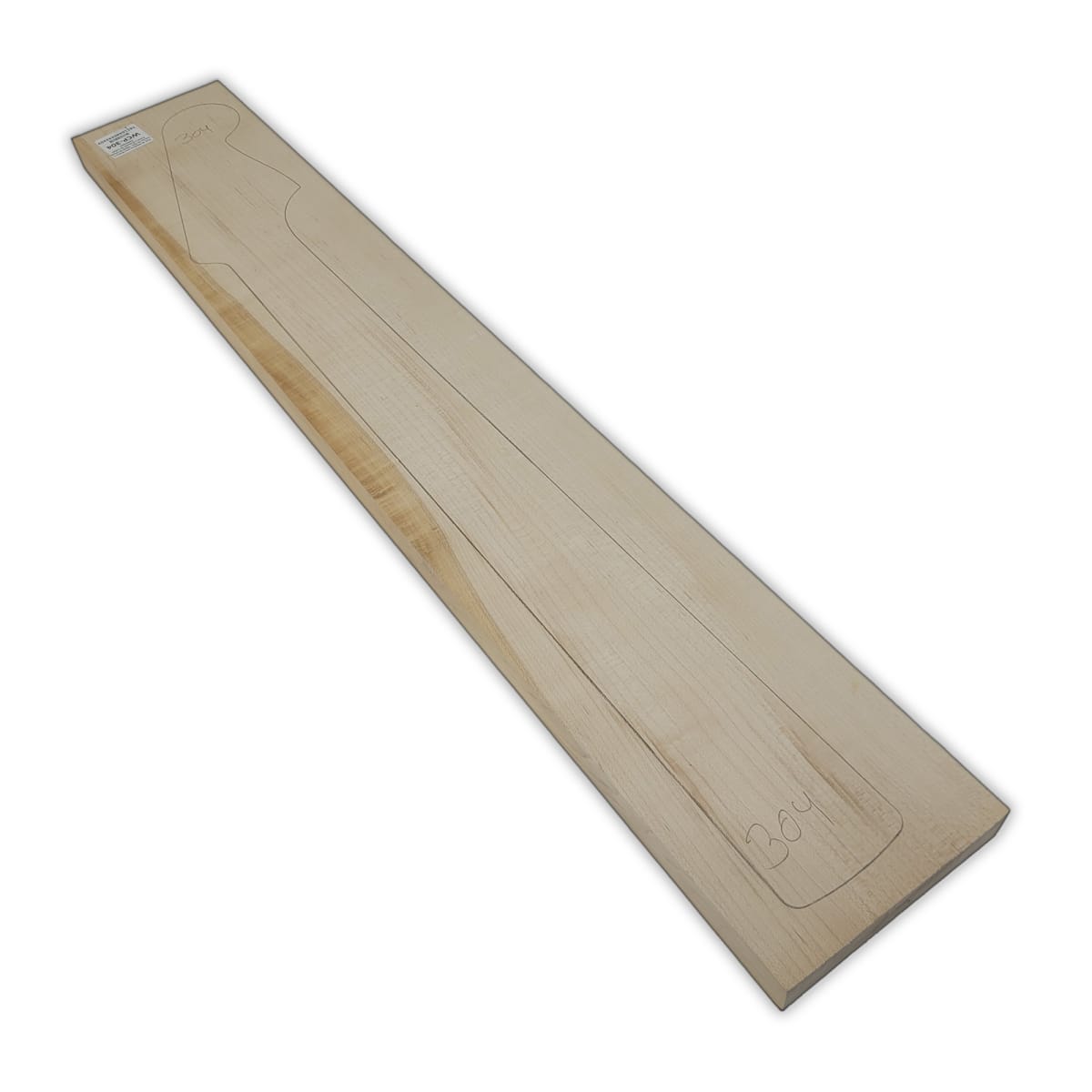 Pack de Maderas WCP-304 para Guitarra, Cuerpo de Ash + Mastil de Maple + Diapason de Indian Rosewood10