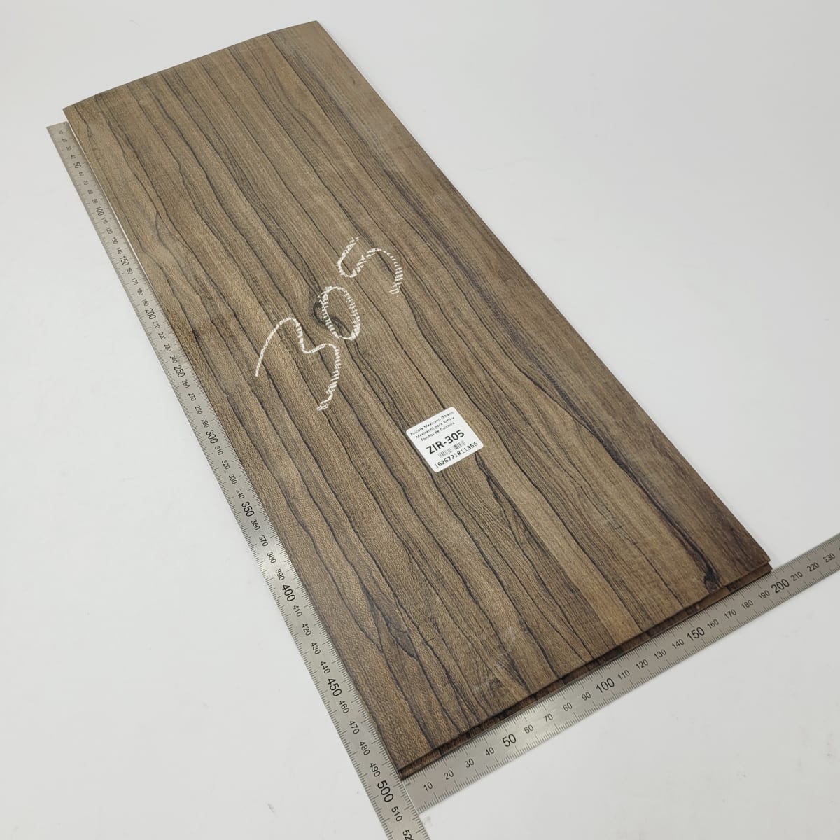 Set de Fondo para Guitarra o 2 Laminas ZIR-305 de Ziricote Mexicano / Espesor Irregular2