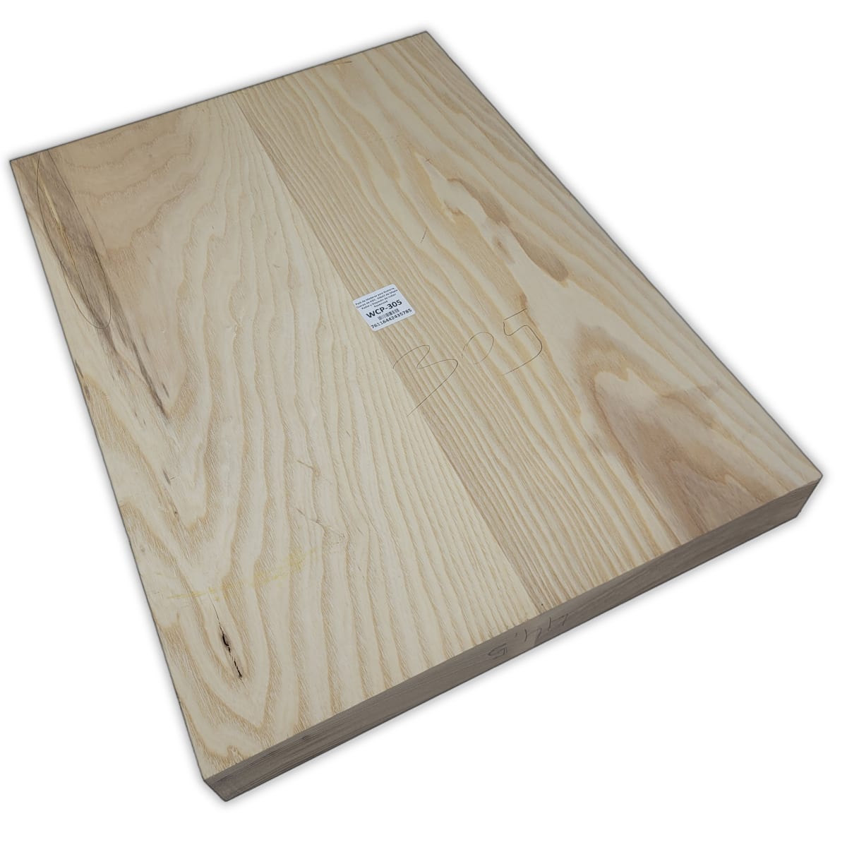 Pack de Maderas WCP-305 para Guitarra, Cuerpo de Ash + Mastil de Maple + Diapason de Indian Rosewood8