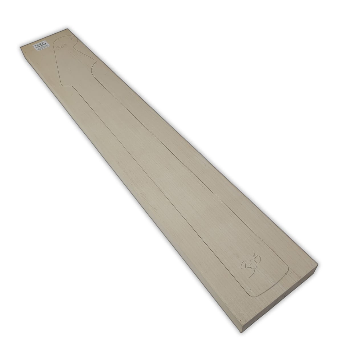 Pack de Maderas WCP-305 para Guitarra, Cuerpo de Ash + Mastil de Maple + Diapason de Indian Rosewood9