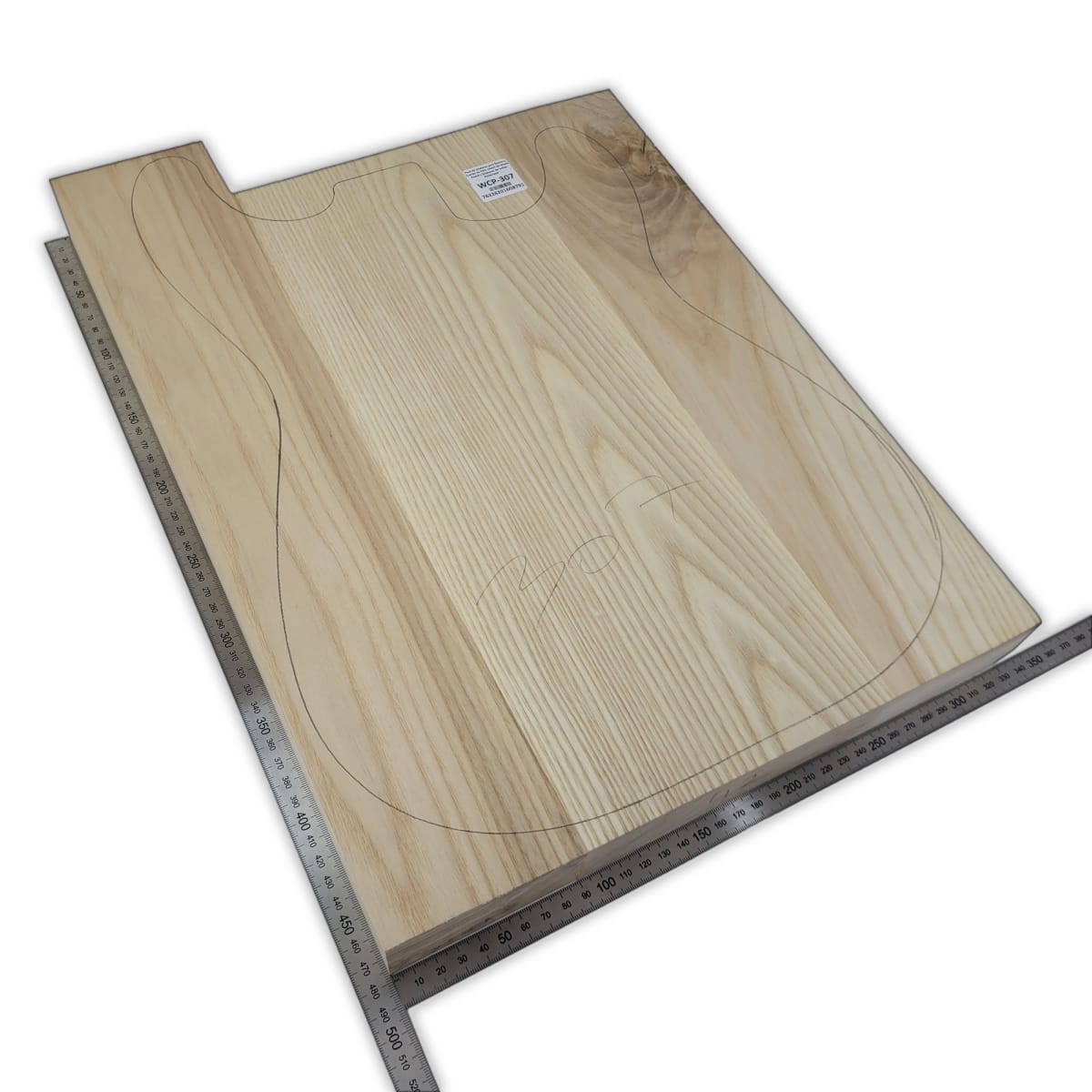 Pack de Maderas WCP-307 para Guitarra, Cuerpo de Ash + Mastil de Maple + Diapason de Indian Rosewood2