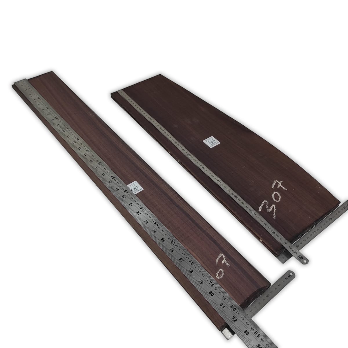 Set de Aros y Fondo IR-307 de Indian Rosewood Especial para Guitarra Clasica / Corte Radial2