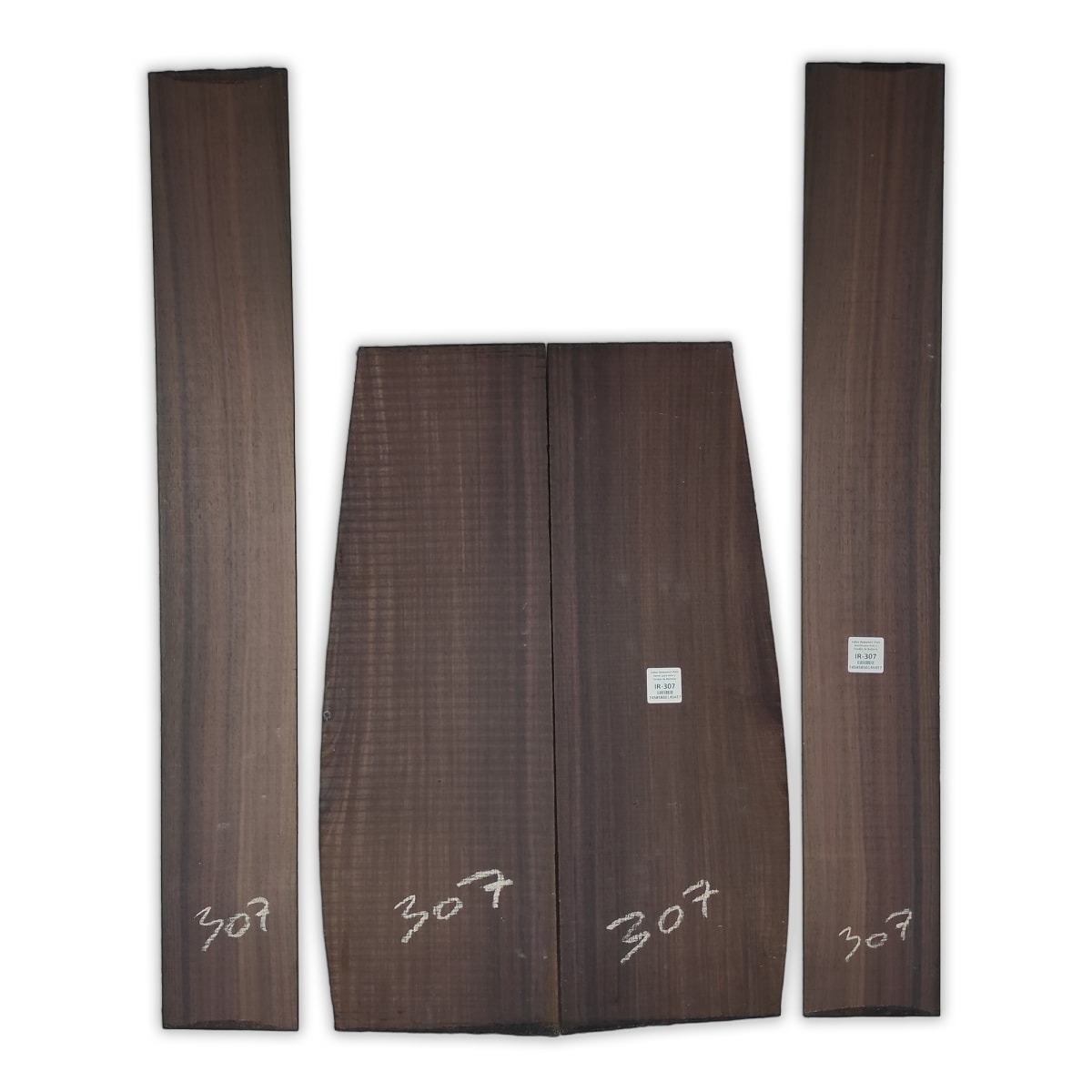 Set de Aros y Fondo IR-307 de Indian Rosewood Especial para Guitarra Clasica / Corte Radial8