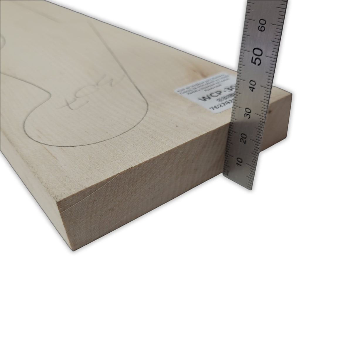 Pack de Maderas WCP-307 para Guitarra, Cuerpo de Ash + Mastil de Maple + Diapason de Indian Rosewood6