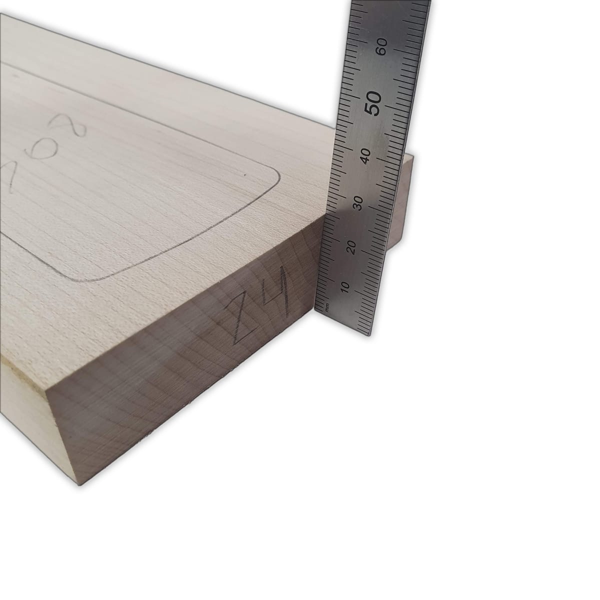 Pack de Maderas WCP-308 para Guitarra, Cuerpo de Ash + Mastil de Maple + Diapason de Indian Rosewood6