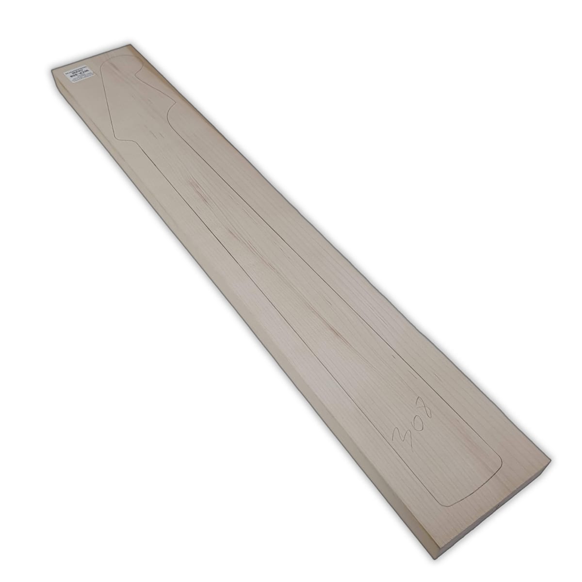 Pack de Maderas WCP-308 para Guitarra, Cuerpo de Ash + Mastil de Maple + Diapason de Indian Rosewood11