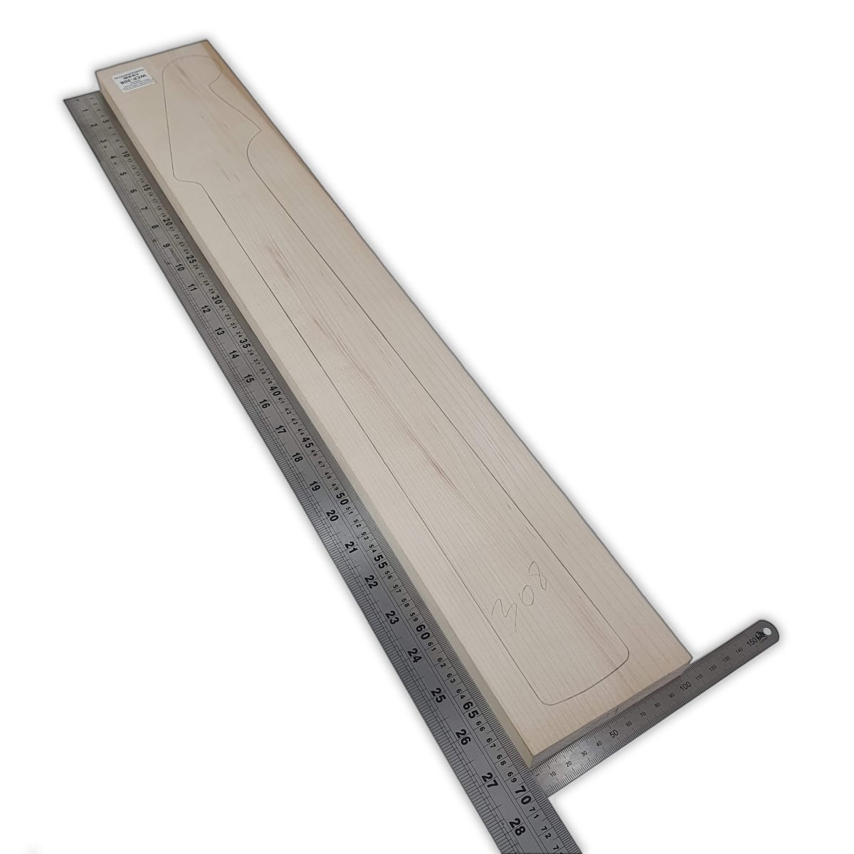 Pack de Maderas WCP-308 para Guitarra, Cuerpo de Ash + Mastil de Maple + Diapason de Indian Rosewood4