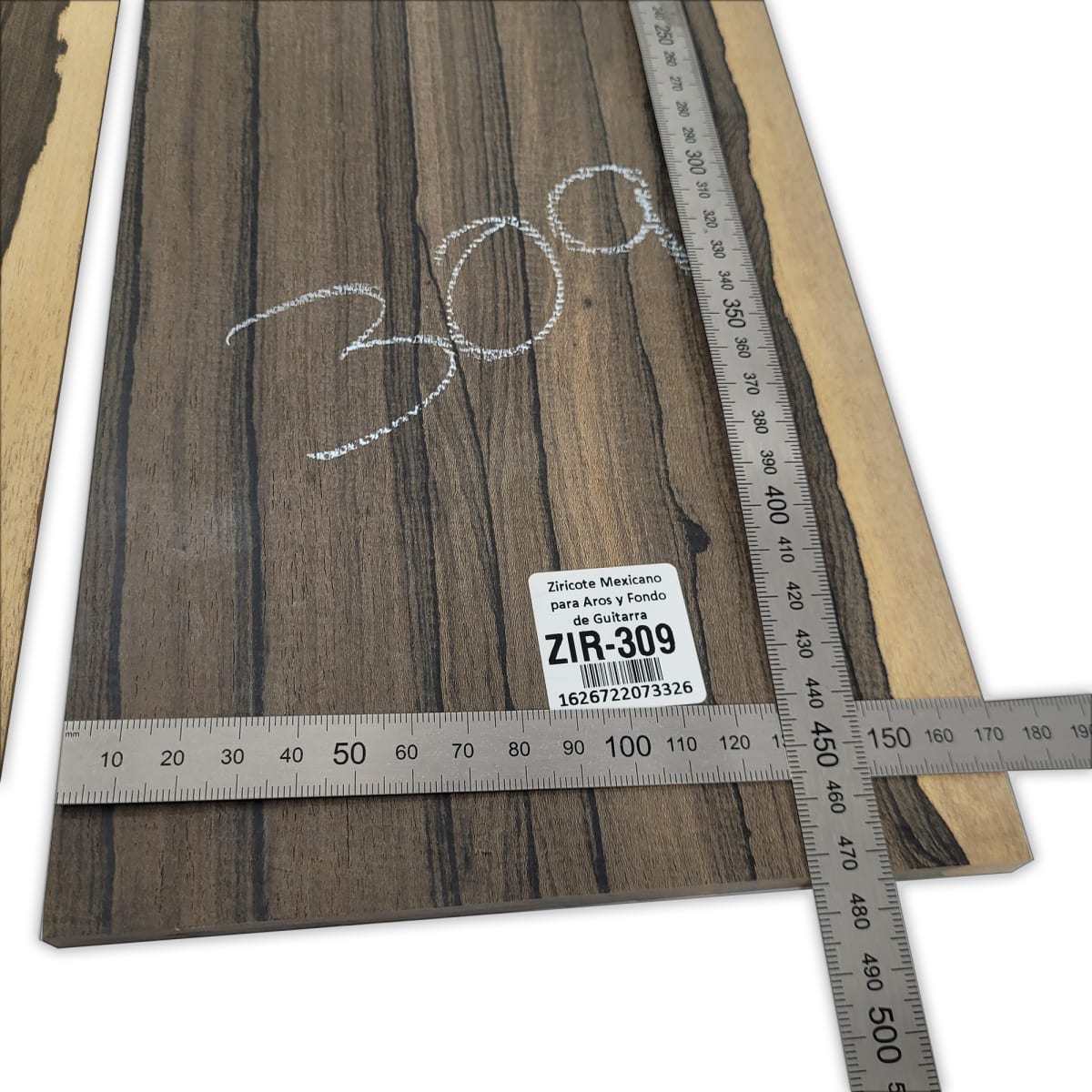 Set de Aros y Fondo para Instrumentos Pequeños ZIR-309 de Ziricote Mexicano / Calidad Especial4