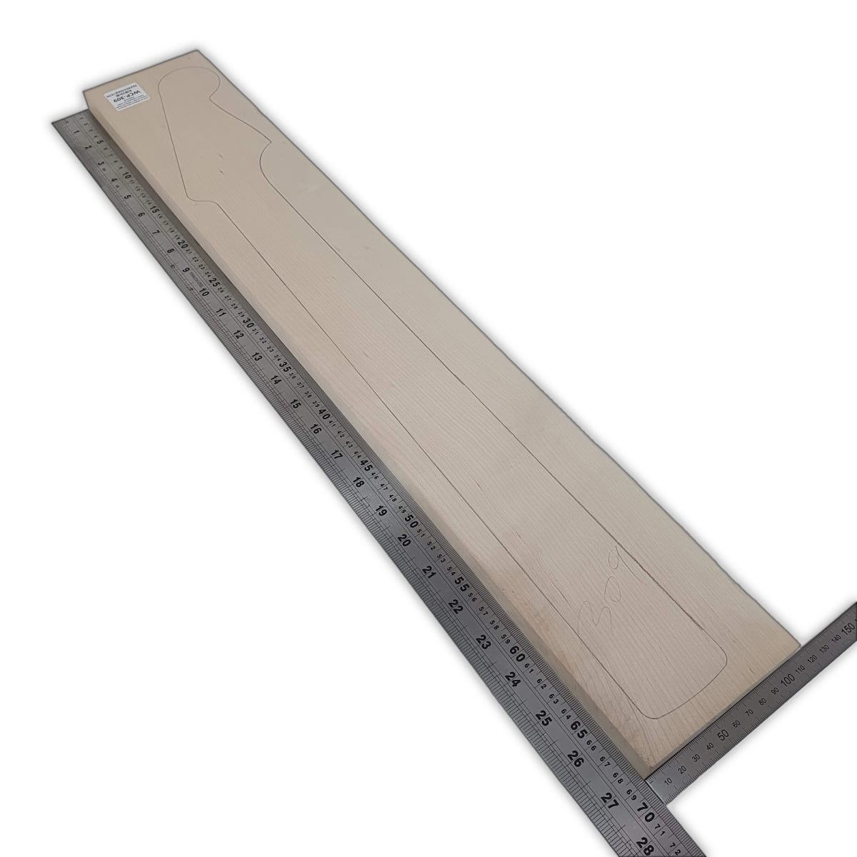 Pack de Maderas WCP-309 para Guitarra, Cuerpo de Ash + Mastil de Maple + Diapason de Indian Rosewood5