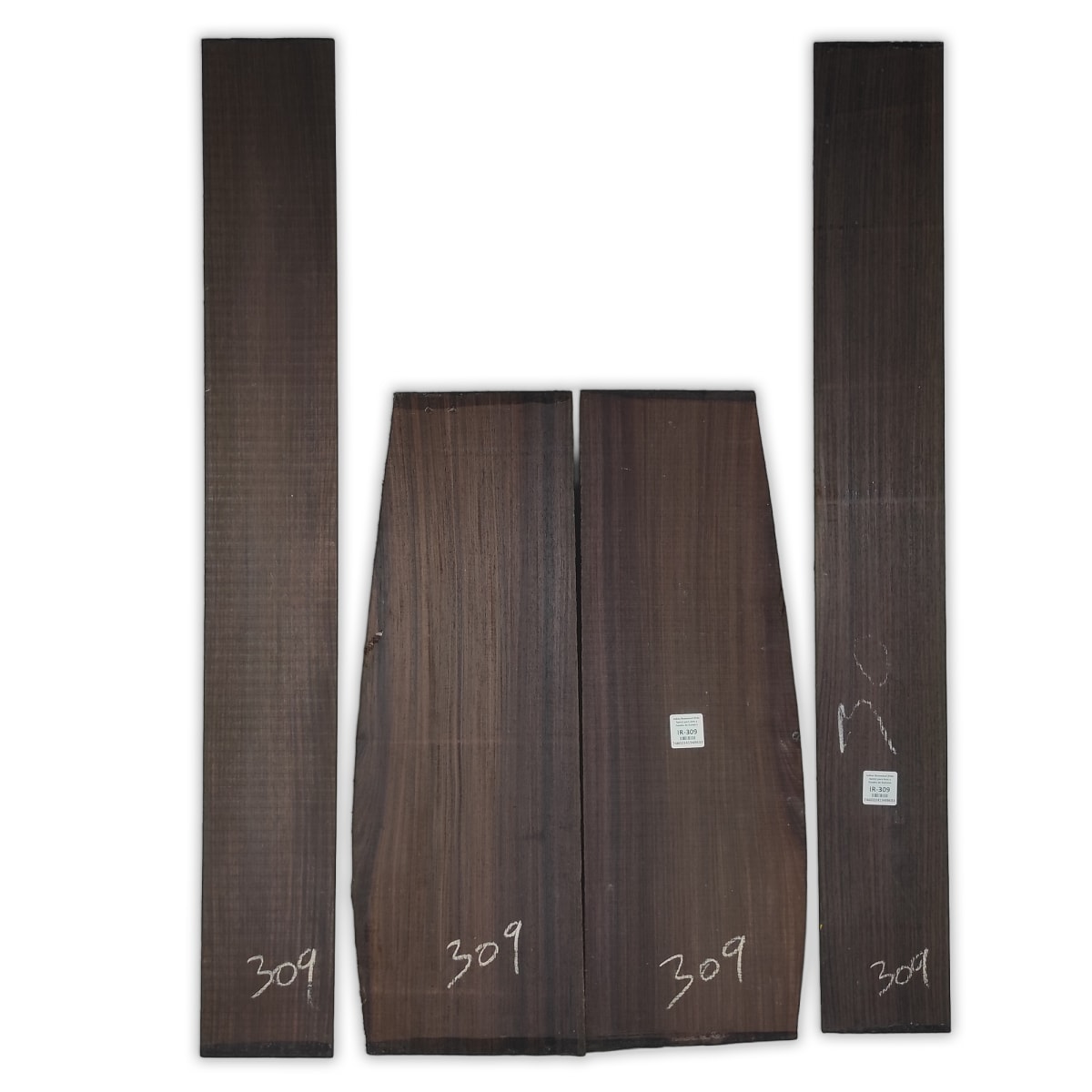 Set de Aros y Fondo IR-309 de Indian Rosewood Especial para Guitarra Clasica / Corte Radial8