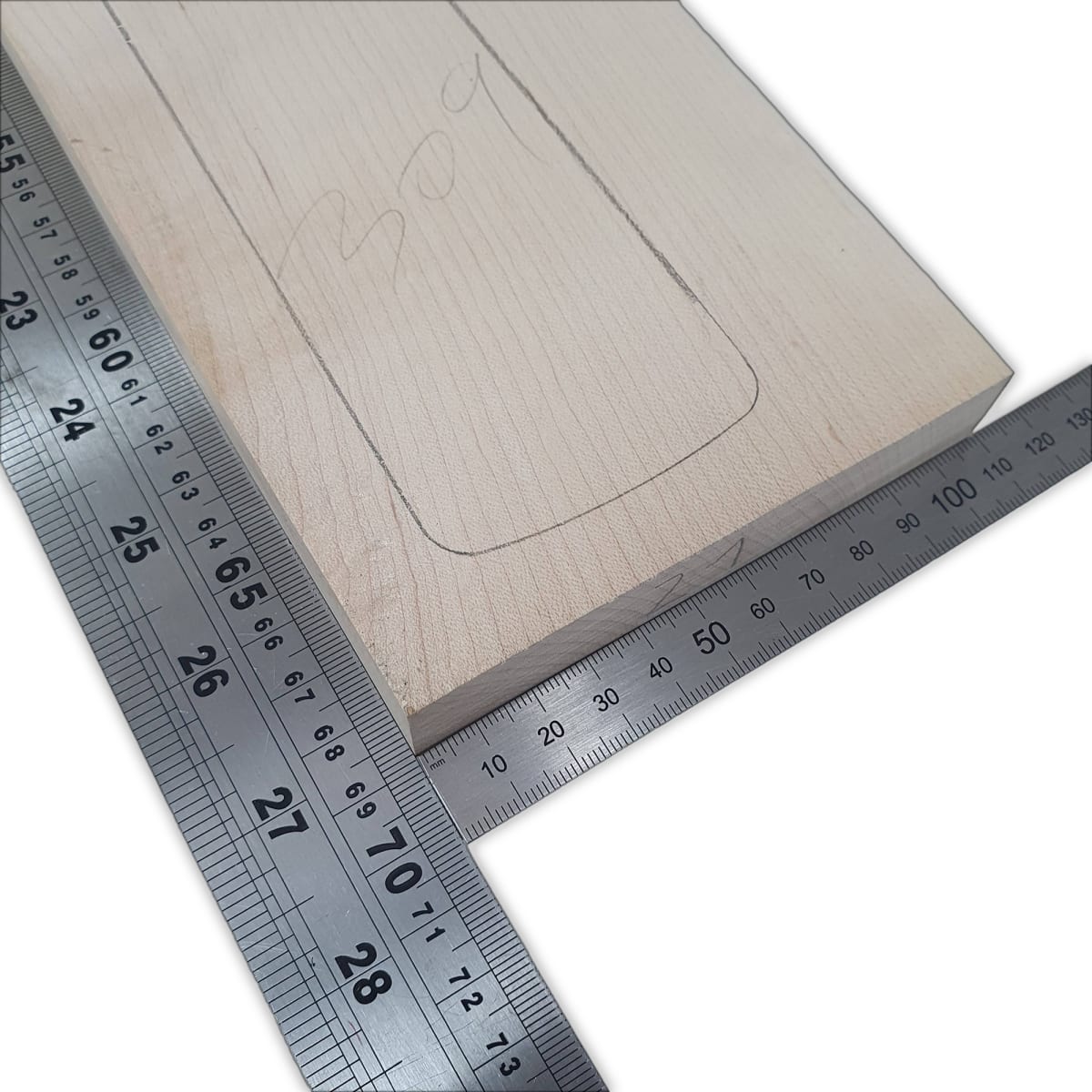 Pack de Maderas WCP-309 para Guitarra, Cuerpo de Ash + Mastil de Maple + Diapason de Indian Rosewood3
