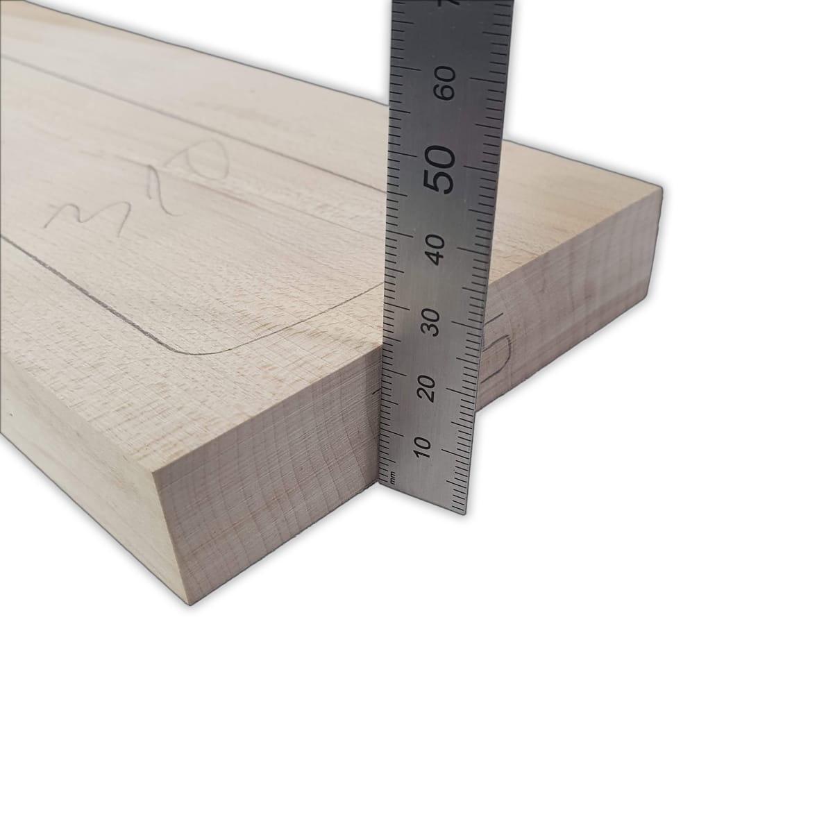 Pack de Maderas WCP-310 para Guitarra, Cuerpo de Ash + Mastil de Maple + Diapason de Indian Rosewood6