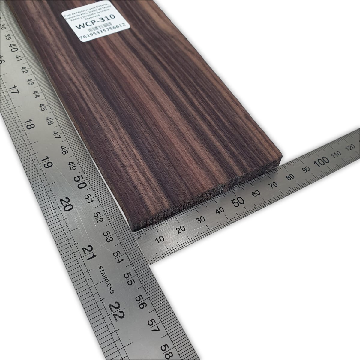 Pack de Maderas WCP-310 para Guitarra, Cuerpo de Ash + Mastil de Maple + Diapason de Indian Rosewood8